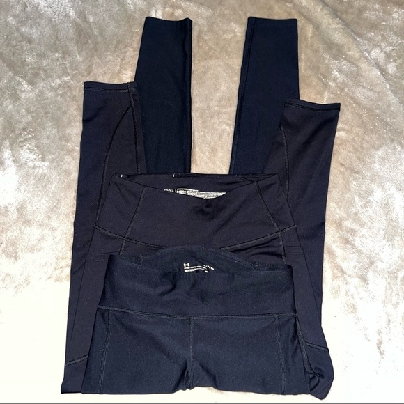 Under Armour and Victoria’s Secret Black Leggings Size Small - Picture 1 of 14